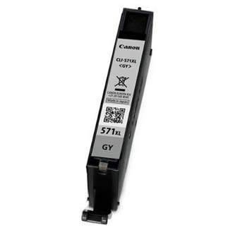 Obrazek Canon 571 XL 0335C001 originální inkoustová kazeta, barva náplně šedá