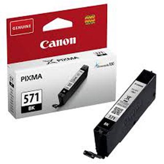 Obrazek Canon 571 0385C001 originální inkoustová kazeta, barva náplně černá, výtěžnost cartridge 376 stran