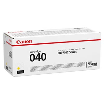 Obrazek Canon 040 0454C001 originální tonerová kazeta, barva náplně žlutá, výtěžnost cartridge 5400 stran