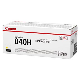 Obrazek Canon 040H 0455C001 originální tonerová kazeta, barva náplně žlutá, výtěžnost cartridge 10000 stran