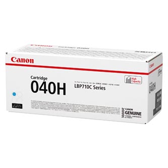 Obrazek Canon 040H 0459C001 originální tonerová kazeta, barva náplně azurová, výtěžnost cartridge 10000 stran
