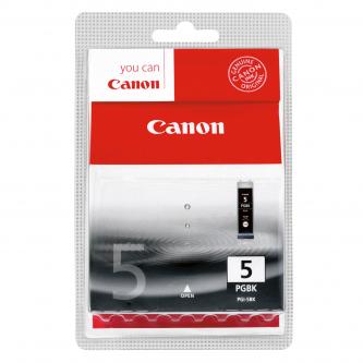 Obrazek Canon 5 (PGI-5) 0628B029 originální inkoustová kazeta blistr, barva náplně černá, výtěžnost cartridge 360 stran