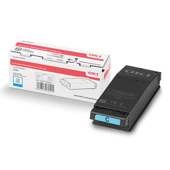 Obrazek Oki C650 09006127 originální tonerová kazeta, barva náplně azurová, výtěžnost cartridge 6000 stran