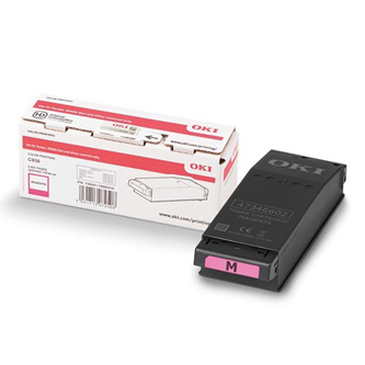 Obrazek Oki C650 09006128 originální tonerová kazeta, barva náplně purpurová, výtěžnost cartridge 6000 stran