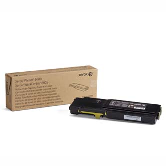 Obrazek Xerox 106R02235 originální tonerová kazeta, barva náplně žlutá, výtěžnost cartridge 6000 stran