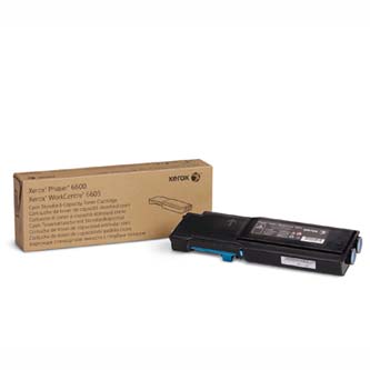 Obrazek Xerox 106R02249 originální tonerová kazeta, barva náplně azurová, výtěžnost cartridge 2000 stran