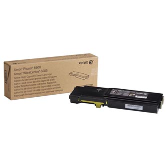 Obrazek Xerox 106R02231 originální tonerová kazeta, barva náplně žlutá, výtěžnost cartridge 6000 stran