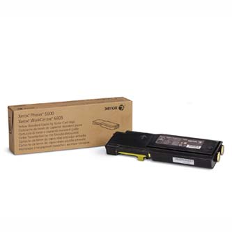 Obrazek Xerox 106R02251 originální tonerová kazeta, barva náplně žlutá, výtěžnost cartridge 2000 stran