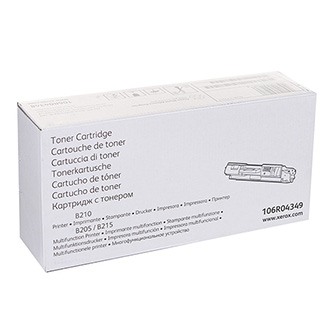 Obrazek Xerox 106R04349 originální tonerová kazeta, barva náplně černá, výtěžnost cartridge 6000 stran
