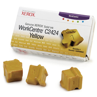 Obrazek Xerox 108R00662 originální tonerová kazeta, barva náplně žlutá, výtěžnost cartridge 3400 stran