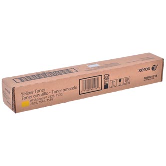 Obrazek Xerox 006R01518 originální tonerová kazeta, barva náplně žlutá, výtěžnost cartridge 15000 stran