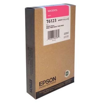 Obrazek Epson T612 C13T612300 originální inkoustová kazeta, barva náplně purpurová
