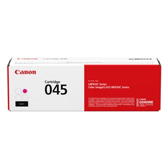 Obrazek Canon 045 1240C002 originální tonerová kazeta, barva náplně purpurová, výtěžnost cartridge 1300 stran