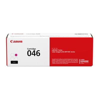Obrazek Canon 046 1248C002 originální tonerová kazeta, barva náplně purpurová, výtěžnost cartridge 2300 stran