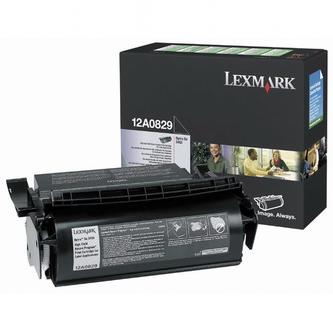Obrazek Lexmark 12A0829 originální tonerová kazeta, barva náplně černá, výtěžnost cartridge 23000 stran