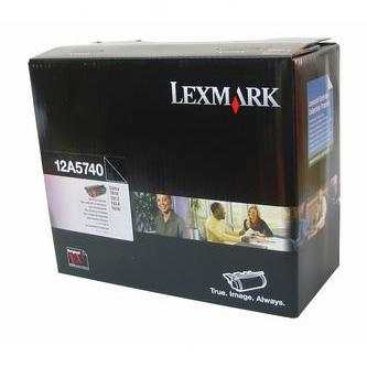 Obrazek Lexmark 12A5740 originální tonerová kazeta, barva náplně černá, výtěžnost cartridge 10000 stran