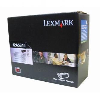 Obrazek Lexmark 12A5845 originální tonerová kazeta, barva náplně černá, výtěžnost cartridge 25000 stran