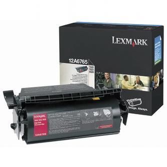 Obrazek Lexmark 12A6765 originální tonerová kazeta, barva náplně černá, výtěžnost cartridge 30000 stran