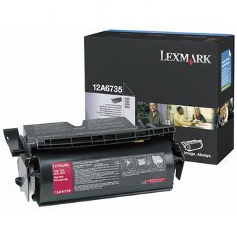 Obrazek Lexmark 12A6735 originální tonerová kazeta, barva náplně černá, výtěžnost cartridge 20000 stran