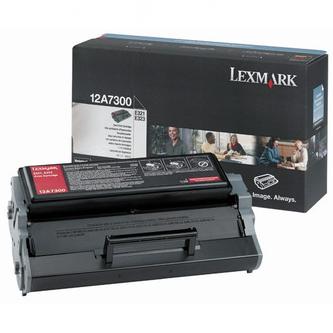 Obrazek Lexmark 12A7300 originální tonerová kazeta, barva náplně černá, výtěžnost cartridge 3000 stran