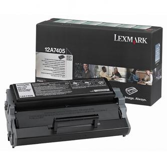Obrazek Lexmark 12A7405 originální tonerová kazeta, barva náplně černá, výtěžnost cartridge 6000 stran