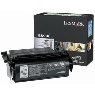 Obrazek Lexmark 1382920 originální tonerová kazeta, barva náplně černá, výtěžnost cartridge 7500 stran