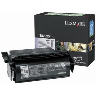 Obrazek Lexmark 1382925 originální tonerová kazeta, barva náplně černá, výtěžnost cartridge 17600 stran