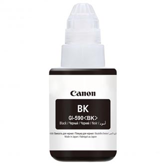 Obrazek Canon GI-590 1603C001 originální ink bottle, barva náplně černá, výtěžnost cartridge 6000 stran