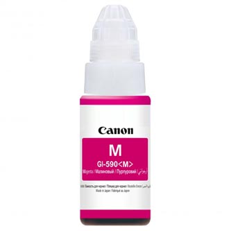 Obrazek Canon GI-590 1605C001 originální ink bottle, barva náplně purpurová, výtěžnost cartridge 7000 stran