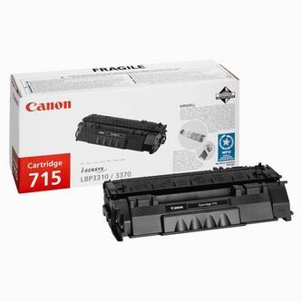 Obrazek Canon 715 1975B002AA originální tonerová kazeta, barva náplně černá, výtěžnost cartridge 3000 stran