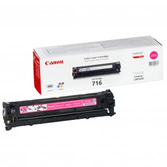 Obrazek Canon 716 (CRG-716) 1978B002 originální tonerová kazeta, barva náplně purpurová, výtěžnost cartridge 1500 stran