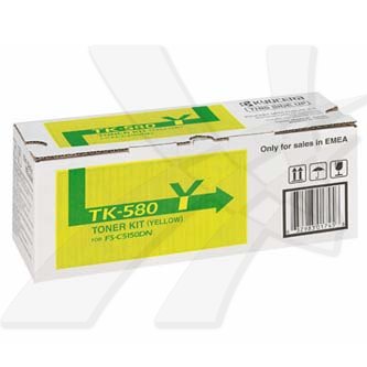 Kyocera TK-580 1T02KTANL0 originální toner, cartridge, náplň, barva