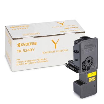 Kyocera TK-5240Y originální toner, cartridge, náplň, barva