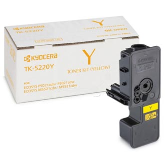 Kyocera TK-5220Y originální toner, cartridge, náplň, barva
