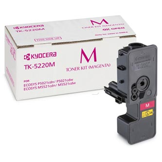 Kyocera TK-5220M originální toner, cartridge, náplň, barva