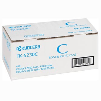 Kyocera TK-5230C originální toner, cartridge, náplň, barva