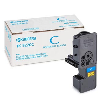 Kyocera TK-5220C originální toner, cartridge, náplň, barva