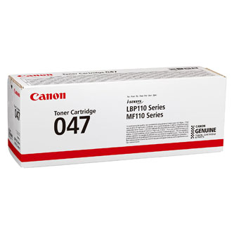 Obrazek Canon 047 2164C002 originální tonerová kazeta, barva náplně černá, výtěžnost cartridge 1600 stran