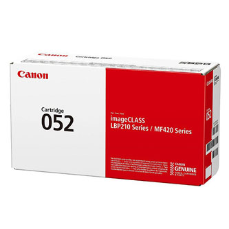 Obrazek Canon 052 2199C002 originální tonerová kazeta, barva náplně černá, výtěžnost cartridge 3100 stran