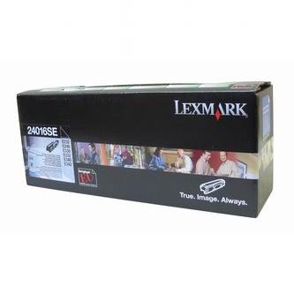 Obrazek Lexmark 24016SE originální tonerová kazeta, barva náplně černá, výtěžnost cartridge 2500 stran