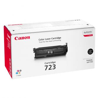 Obrazek Canon 723 (CRG-723) 2644B002 originální tonerová kazeta, barva náplně černá, výtěžnost cartridge 5000 stran