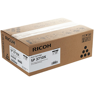 Obrazek Ricoh 408285 originální tonerová kazeta, barva náplně černá, výtěžnost cartridge 7000 stran