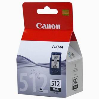 Obrazek Canon 512 2969B001 originální inkoustová kazeta, barva náplně černá, výtěžnost cartridge 400 stran