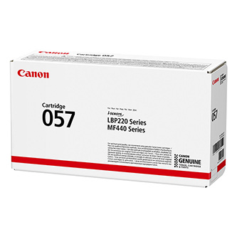 Obrazek Canon 057 3009C002 originální tonerová kazeta, barva náplně černá, výtěžnost cartridge 3100 stran