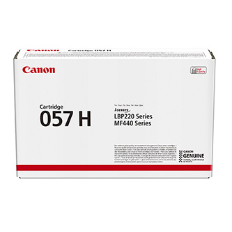 Obrazek Canon 057H 3010C002 originální tonerová kazeta, barva náplně černá, výtěžnost cartridge 10000 stran