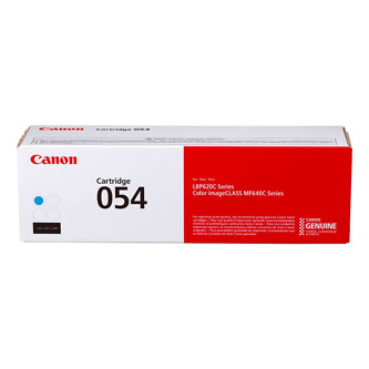Obrazek Canon 054 3023C002 originální tonerová kazeta, barva náplně azurová, výtěžnost cartridge 1200 stran