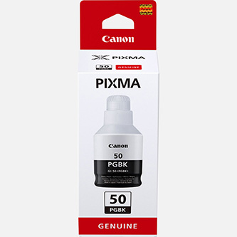 Obrazek Canon GI-50 3386C001 originální ink bottle, barva náplně černá, výtěžnost cartridge 6000 stran