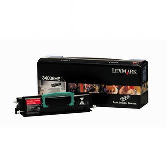 Obrazek Lexmark 34036HE originální tonerová kazeta, barva náplně černá, výtěžnost cartridge 6000 stran