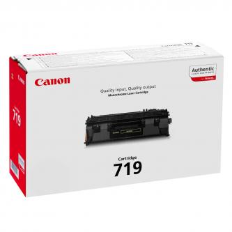 Obrazek Canon 719 (CRG-719) 3479B002 originální tonerová kazeta, barva náplně černá, výtěžnost cartridge 2100 stran