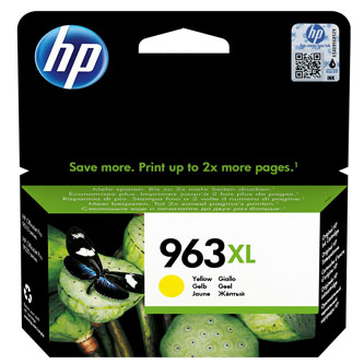 Obrazek HP 3JA29AE originální inkoustová kazeta, barva náplně žlutá, výtěžnost cartridge 1600 stran